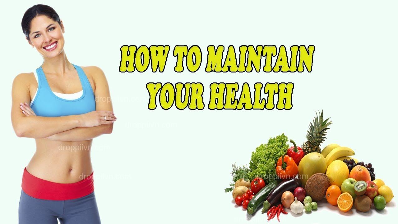 Tips for maintaining a healthy lifestyle